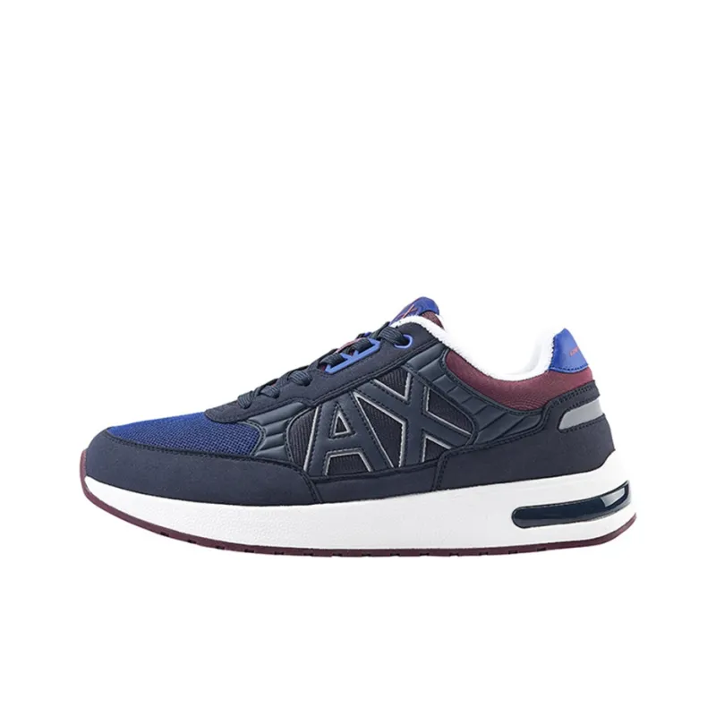 ARMANI EXCHANGE Low-Top Casual Shoes Men's Blue-0