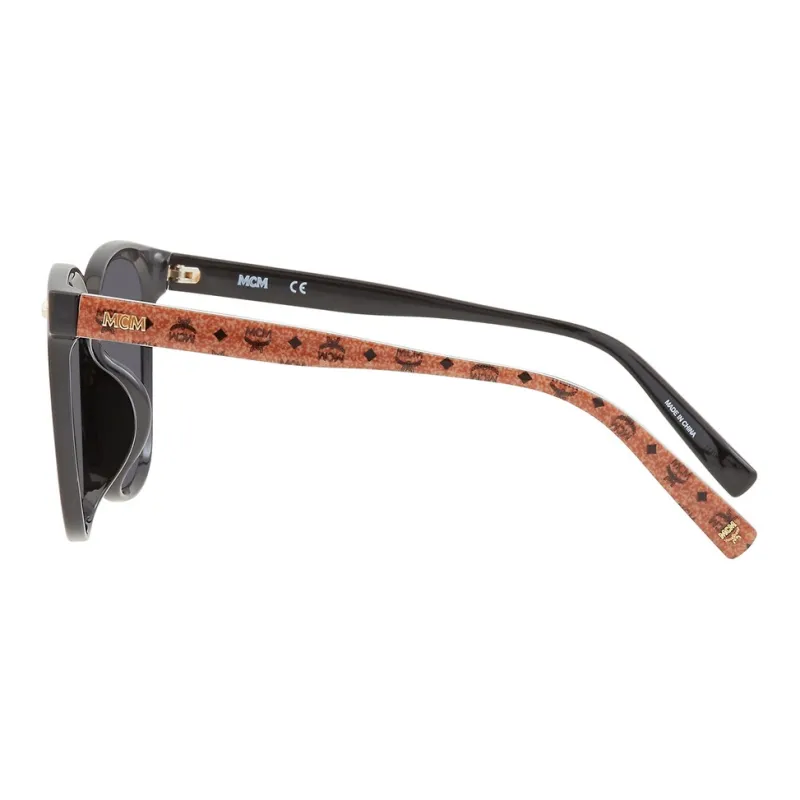 MCM Irregular Shape Sunglasses Women's Black-3