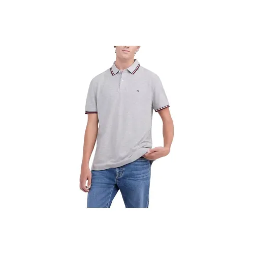 Tommy Hilfiger Polo Shirts Men Gray