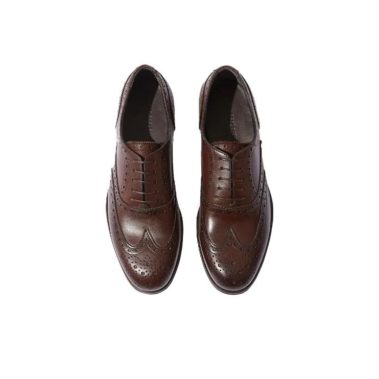 SCAROSSO Judy Round Toe Lace Up Brogues Women's-3