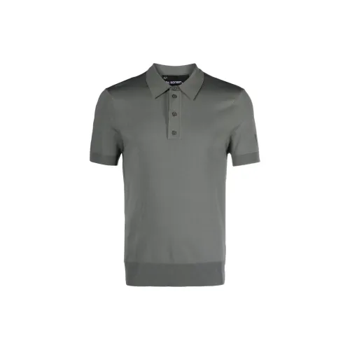 Neil Barrett Polo Shirts Men Gray