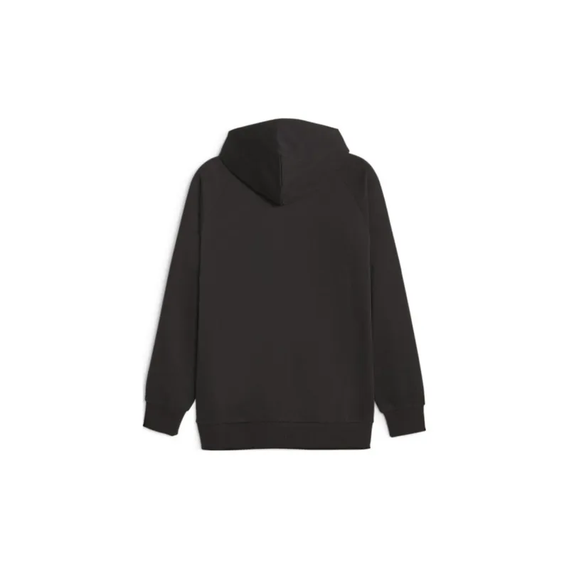 PUMA CLASSICS Hoodie Fleece Sweatshirt Men's Black-1