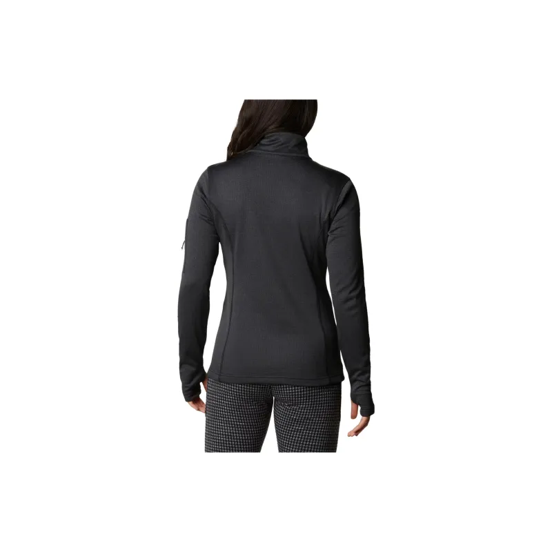 Columbia Park View™ Half Zip Fleece Sweatshirt Women's Black-1