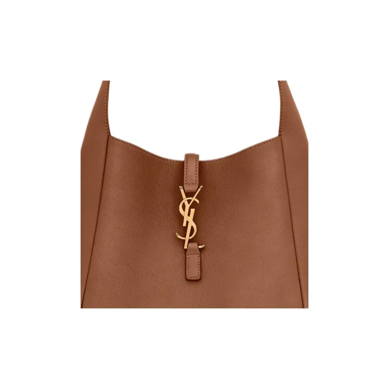 SAINT LAURENT LE5A7 Cow Leather Hobo Handbag, Shoulder Bag Women's-4