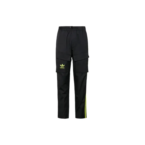 Adidas Originals Clover Series Outfit Knitted Sweatpants Men Black