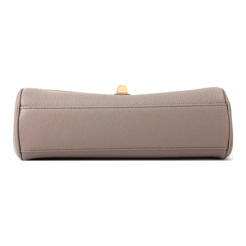 CELINE 16 Soft Grained Calfskin Handbag Shoulder Bag Crossbody Bag Women's Gray-3