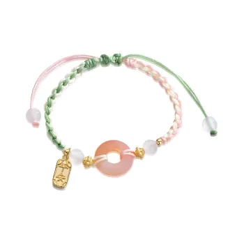 Best Wishes Agate Jade Bracelet/Anklet Unisex