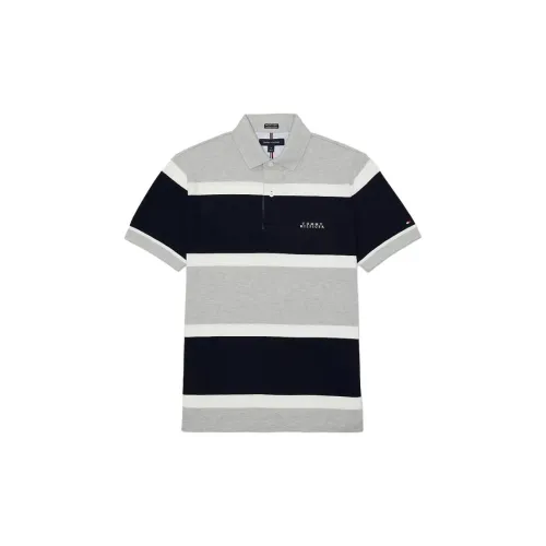 Tommy Hilfiger Polo Shirts Men Gray