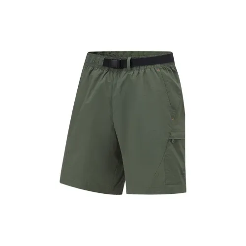 LiNing Casual Shorts Women's Camping Gray Green