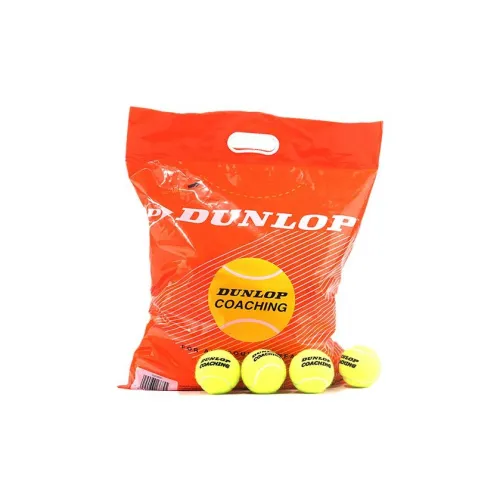DUNLOP COACHING Tennis Balls Wool, Cotton, Polyester Blend Training Ball Indoor Training Ball Yellow