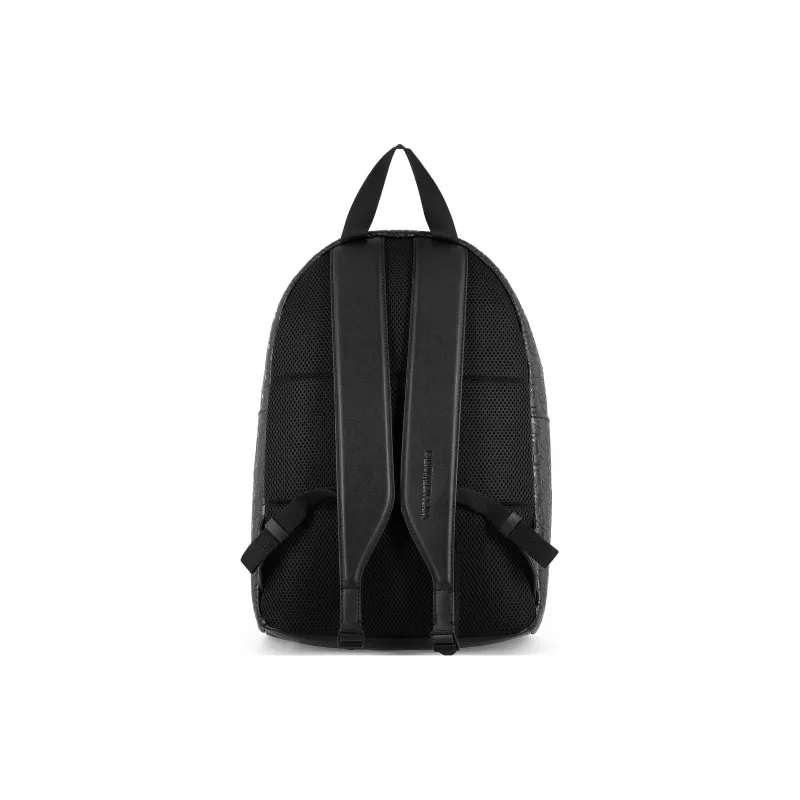 CALVIN KLEIN Polyurethane Backpack Regular Men's Black-4