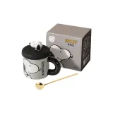 [Multicolor Box Set]Thinking Snoopy (Gray) with Spoon