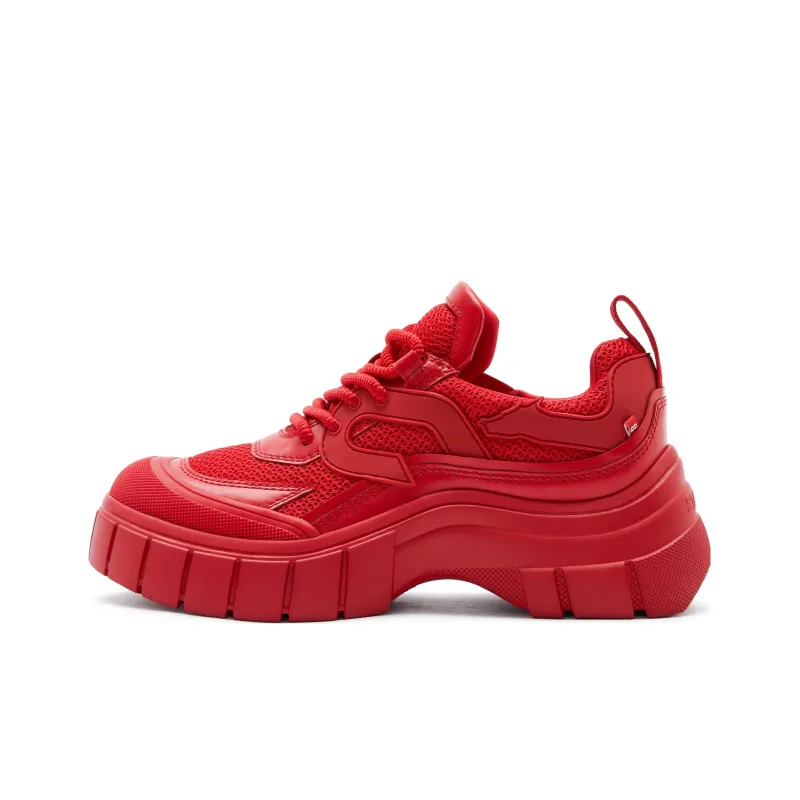 CHOUQINGNIAN x Staccato Spring Painting Good Luck Dragon Year Box Low Top Chunky Sneakers Women's-6
