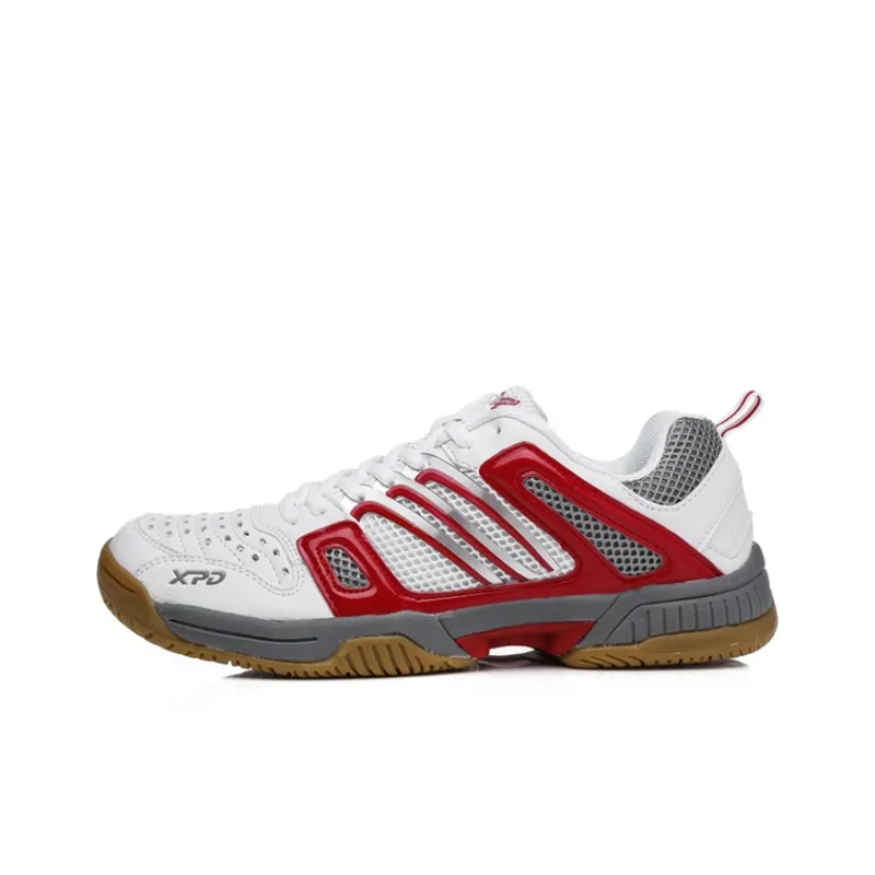 XPD Tennis Shoes Unisex Low Top White Blue/White Red-6