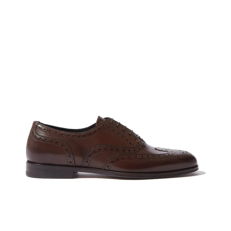 SCAROSSO Judy Round Toe Lace Up Brogues Women's-1