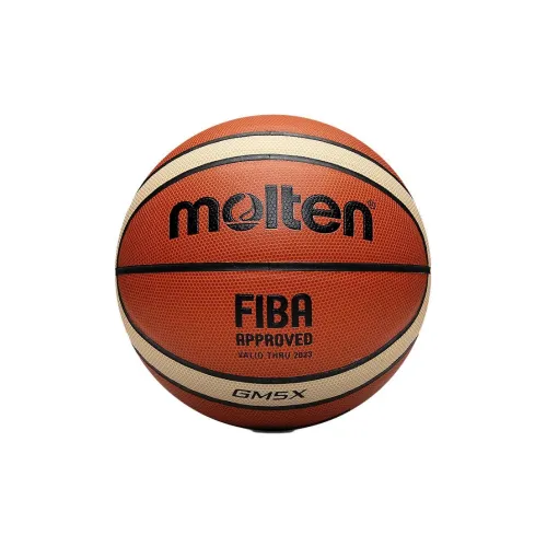 Molten PU Basketball Brown Size 5 Ball Training Unisex