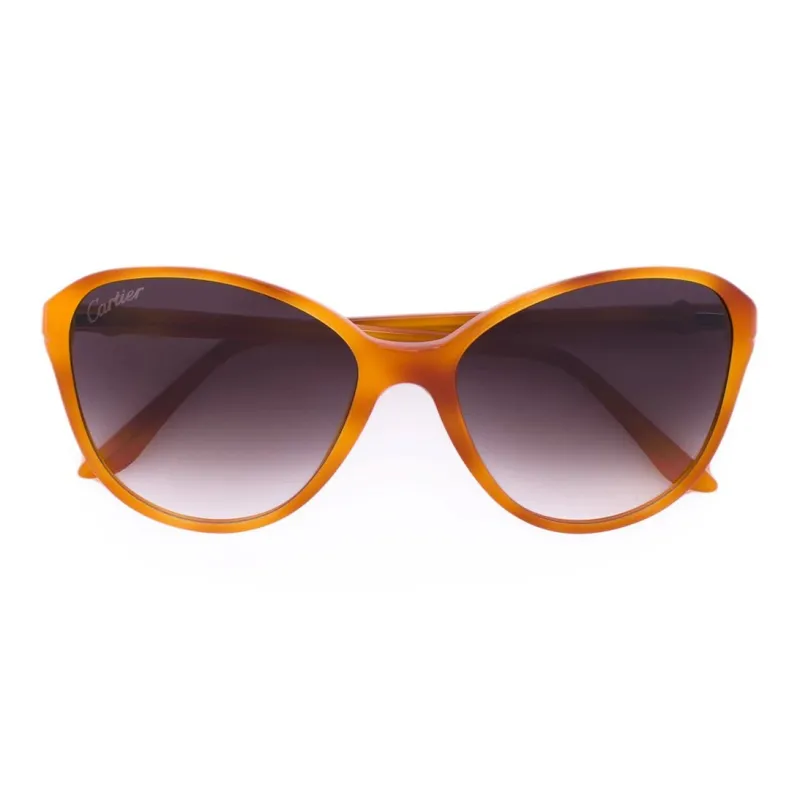 Cartier Double C Décor Butterfly frame Sunglasses-1