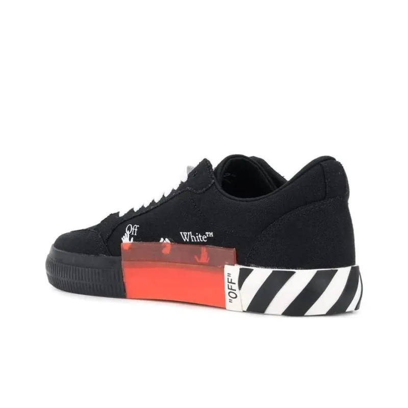 OFF WHITE Vulc Low Black White Arrow SS21-2
