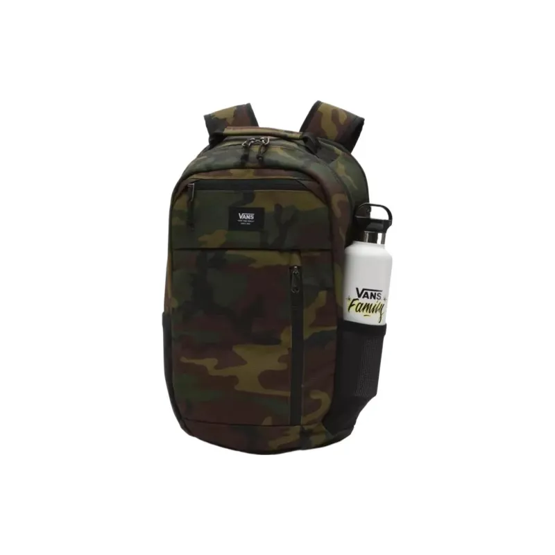Vans Polyester Backpack Unisex Green-1