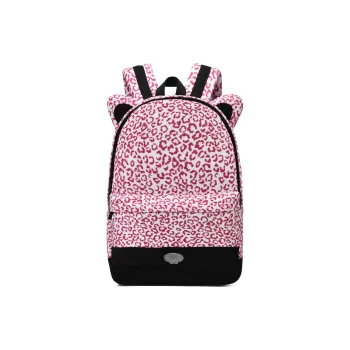 ONRF Polyester Laptop Bag Backpack Large Size Women's Rose Red