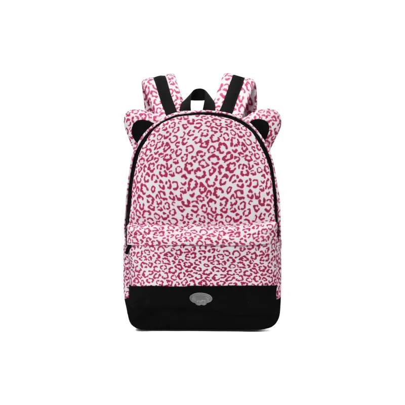 ONRF Polyester Laptop Bag Backpack Tubas Women's Rose Red-0