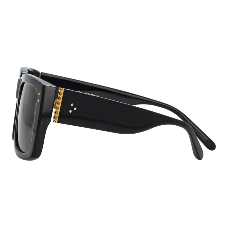 Linda Farrow Morrison Rectangle Frame Sunglasses-2