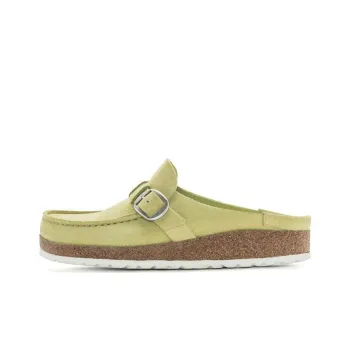 Birkenstock Buckley Wrap-toe Slippers Women's Yellow Green Regular