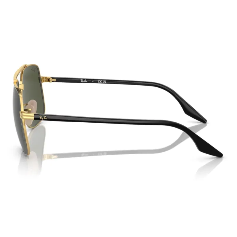 RayBan Irregular Shape Sunglasses Men's Black-2