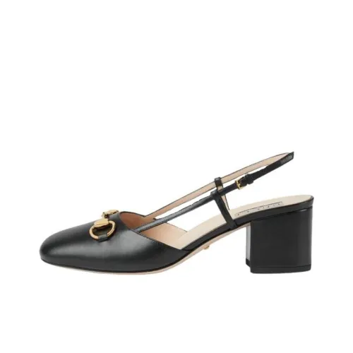 GUCCI Horsebit 60mm Slingback Pumps