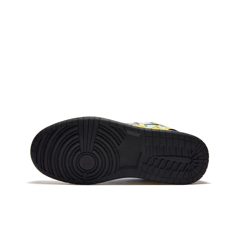 A1 Puffy Shoes Coverage Thermal Abrasion Resistant Breathable Low Top Skateboard Shoes Unisex-74