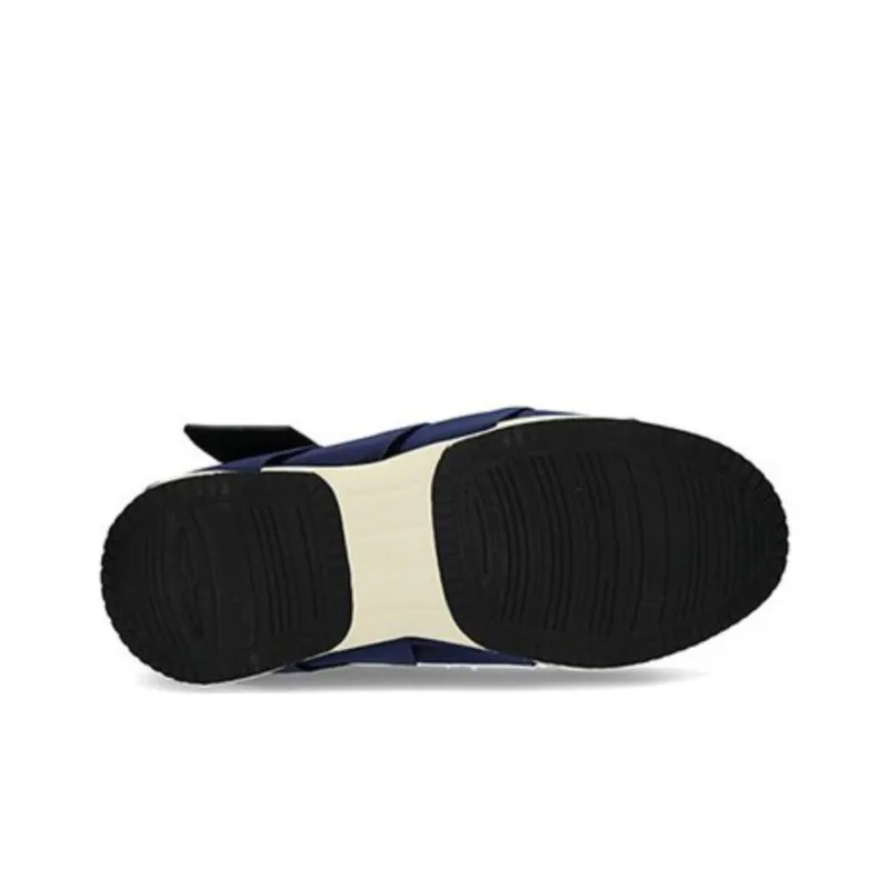 FESSURA Cushioning Wear-Resistant Mid-Top Casual Shoes Unisex Marine Blue-3