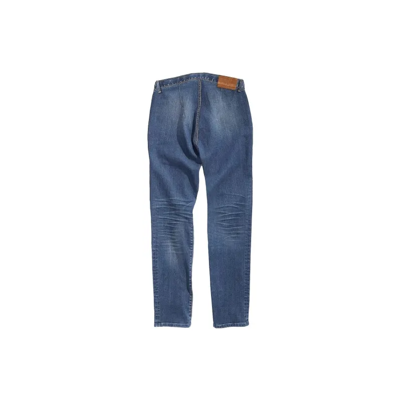 Tommy Hilfiger Seated Fit Straight Fit Jean Bottoms Dark Wash Jeans Men's Blue-1