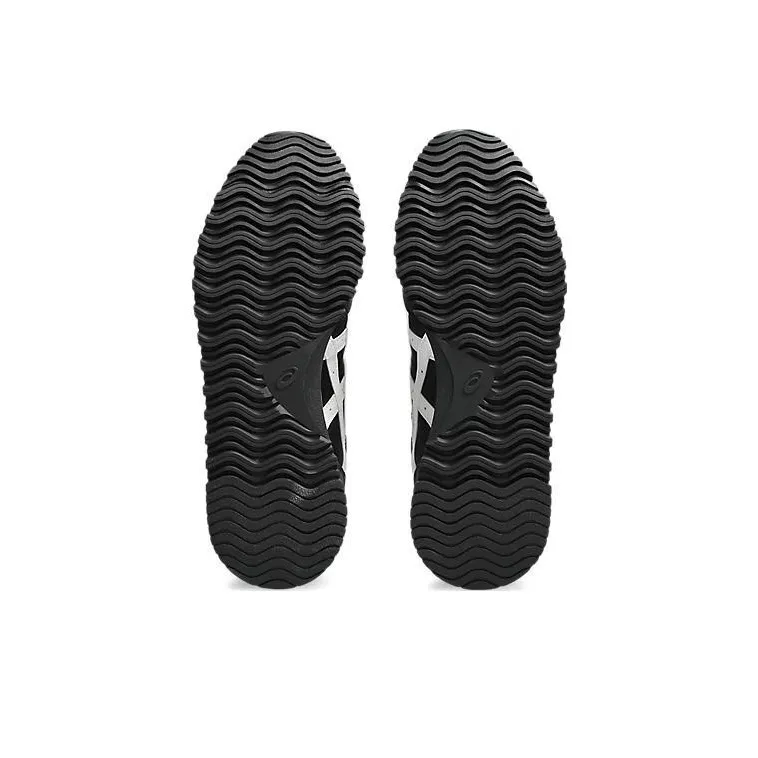 Asics Tiger Runner 2 Abrasion Resistant Low Top Running Shoes Unisex Black White-6