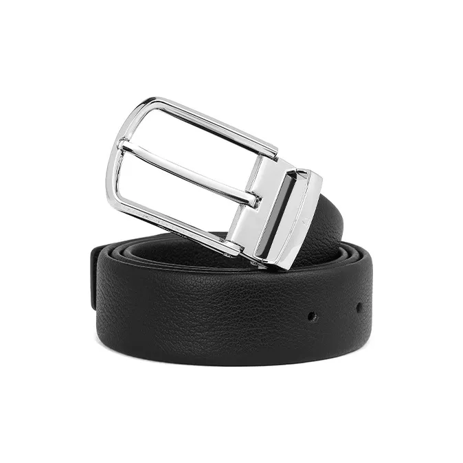 TangGuh Cow Leather Belt Suit Pants Casual Pants Belt Men's 3.4cm Wide-2
