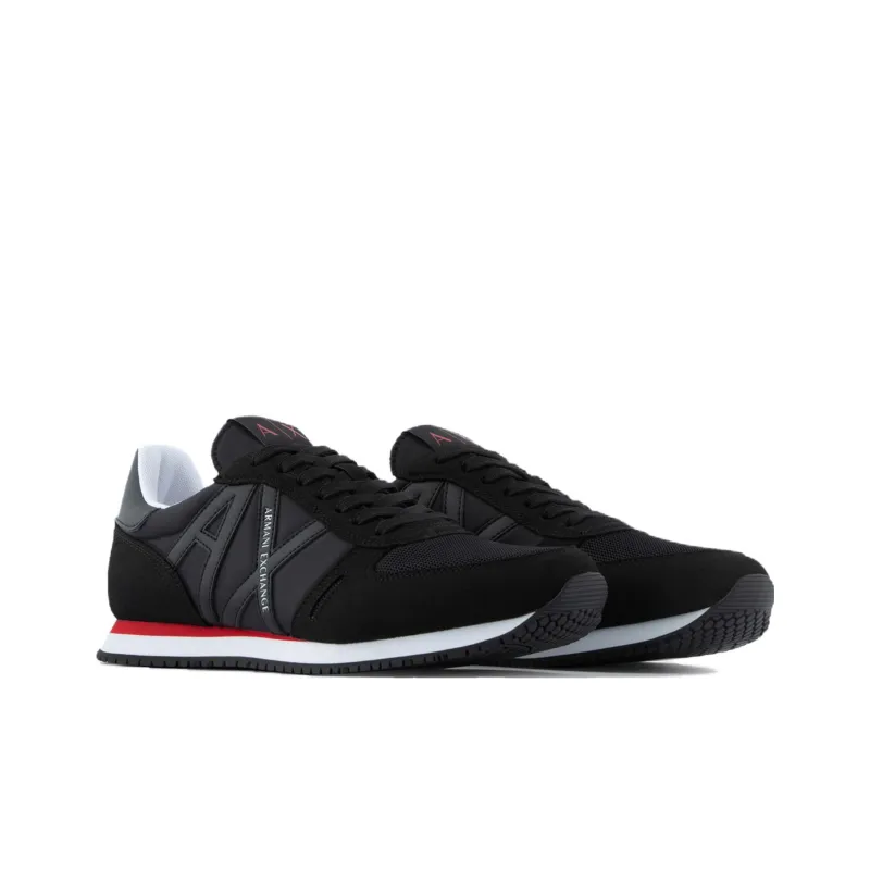 ARMANI EXCHANGEAE Low Top Casual Shoes Unisex Black-2