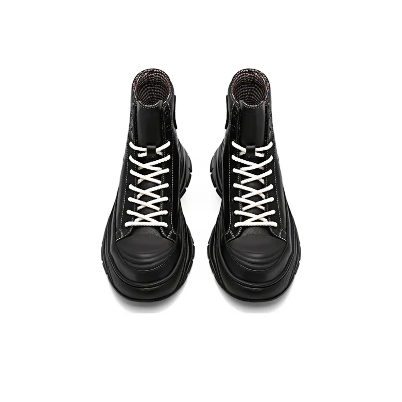 PEDRO Super Cool Collection Cushioning Wear-Resistant High-Top Chunky Sneakers Men's-3