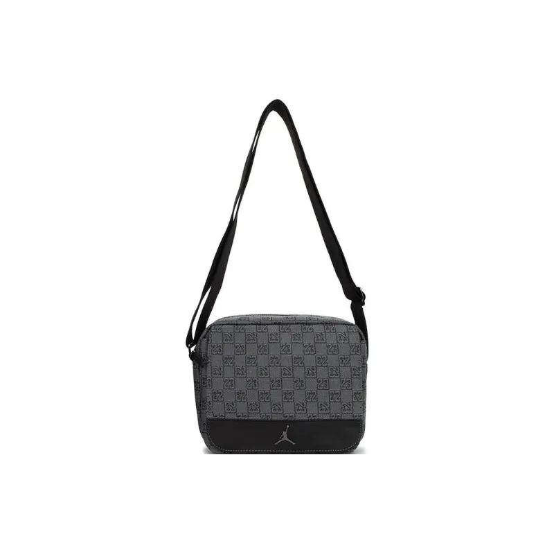 Jordan Polyester Crossbody Bag, Shoulder Bag Regular Unisex Dark Smoke Gray-0
