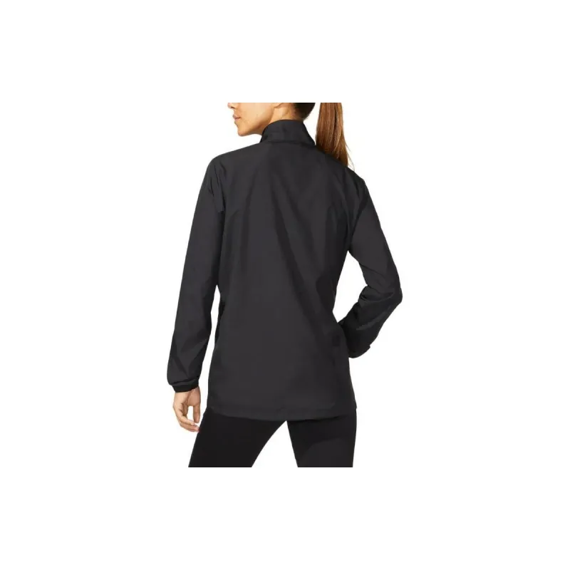 Asics Silver Jacket Jackets Coats Women's Black-1