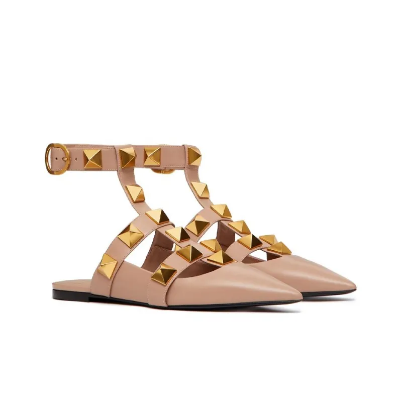 Valentino Garavani Roman Stud Ballet Flats-2