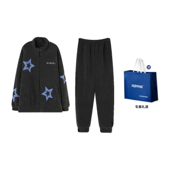 Floating light islands Men Pajama Sets
