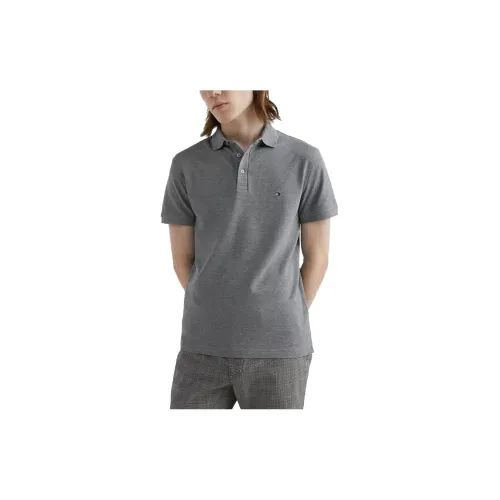 Tommy Hilfiger Polo Shirts Men Gray