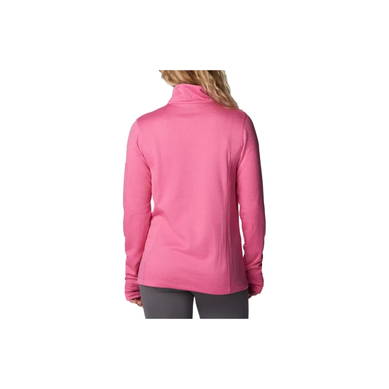 Columbia Park View™ Half Zip Fleece Sweatshirt Women's Pink-1