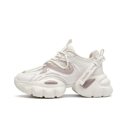 La Chapelle Height Increasing Lightweight Low Top Chunky Sneakers Women's
