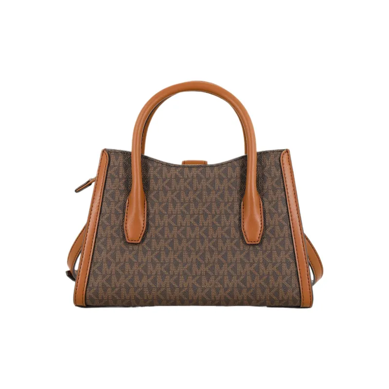 MICHAEL KORS Gabby Canvas Portable Crossbody Bag Shoulder Bag Small Size Women's Hazelnut Berry-2