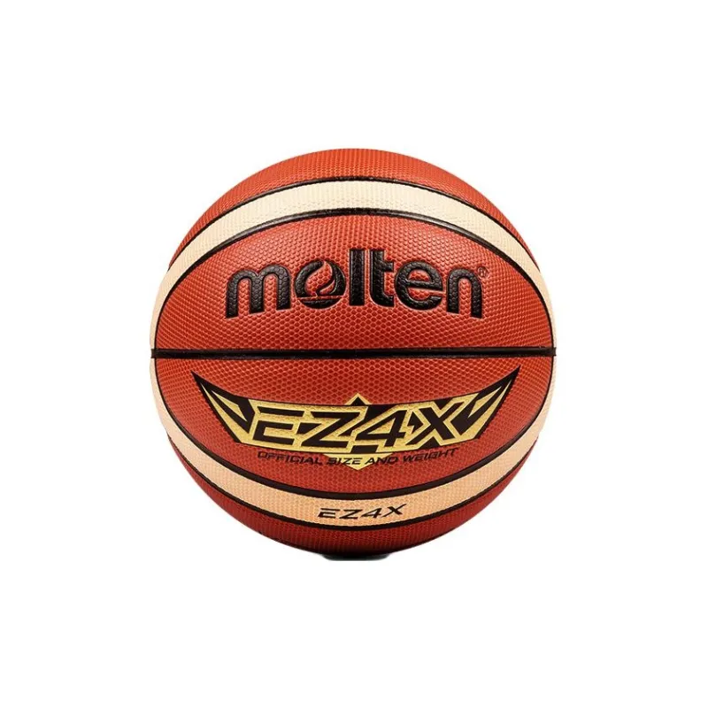 Molten PU Basketball 4/5/6/Size 7 Ball Training Unisex-4