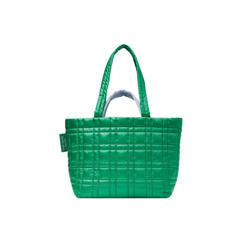 Kate Spade Softwhere Nylon Tote Bag Shopping Bag Shoulder Bag Handbag Large Size Women's Green-2