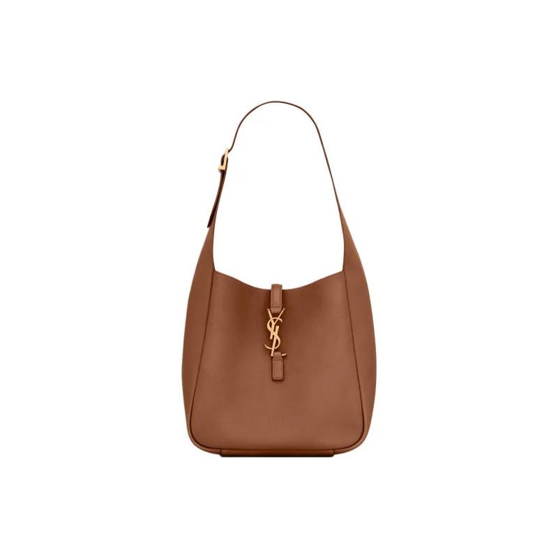 SAINT LAURENT LE5A7 Cow Leather Hobo Handbag, Shoulder Bag Women's-0