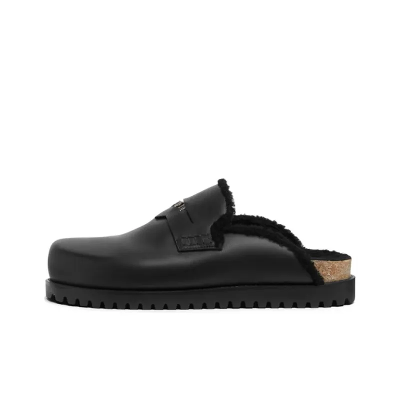 VERSACE Medusa Leather Mules-0