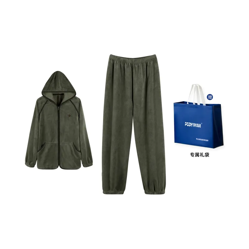Floating light islands Men Pajama Sets-0