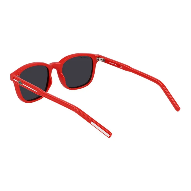 LACOSTE Injection Molded Square Sunglasses Kids' Red-2